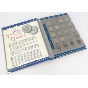 USA, 1/4 dolara 1999-2007 - zestaw (100szt)