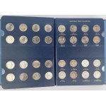 USA, Klasery Parki Narodowe, 1/4 dolara 2010-2021 - zestaw (80szt)