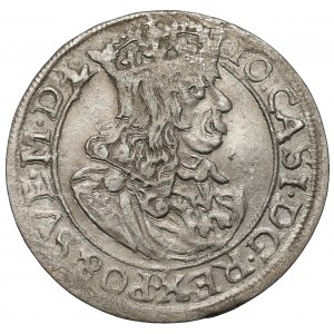 Jan II Kazimierz, Szóstak Kraków 1663 AT - rzadki
