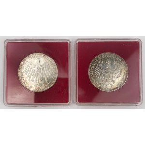 Niemcy, 10 marek 1972 Olimpiada - zestaw (2szt)
