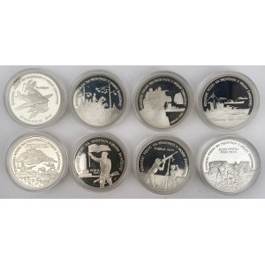 10 - 200.000 złotych 1991-1995 Bitwy - zestaw (8szt)