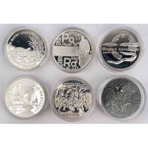 20 złotych 1996-2003 - zestaw (6szt)