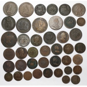 Austria, zestaw monet (42szt)