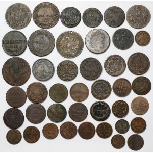 Austria, zestaw monet (42szt)