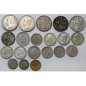 Bułgaria, 5 stotinek - 50 leva 1906-1943 - zestaw (20szt)
