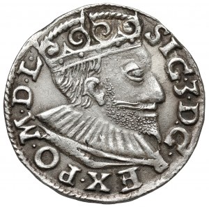 Zygmunt III Waza, Trojak Poznań 1594 - szerokie, bez V-I