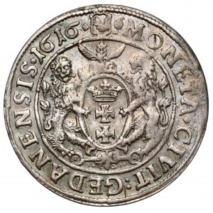 Zygmunt III Waza, Ort Gdańsk 1616 - typ II - Ammon