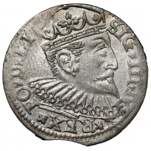 Zygmunt III Waza, Trojak Ryga 1600 - rzadszy