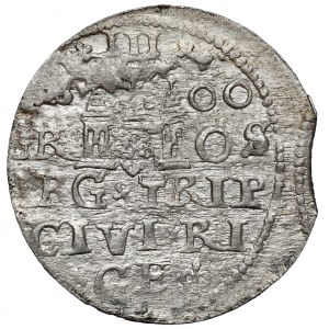 Zygmunt III Waza, Trojak Ryga 1600 - rzadszy