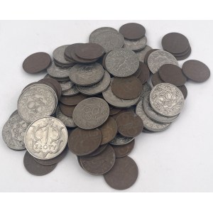 2 grosze - 1 złoty 1923-1939 - zestaw (84szt)