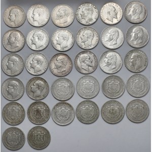 Bułgaria, 2 leva 1882-1913 - zestaw (32szt)