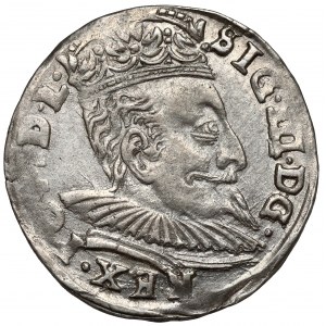 Zygmunt III Waza, Trojak Wilno 1596 - Koste