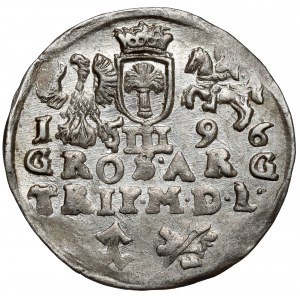 Zygmunt III Waza, Trojak Wilno 1596 - Koste