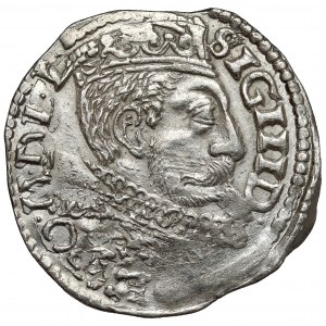 Zygmunt III Waza, Trojak Poznań 1598 - P z lewej
