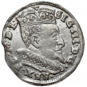 Zygmunt III Waza, Trojak Wilno 1595 - bez Prusa