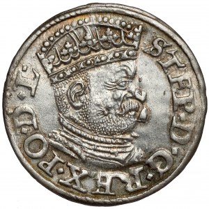 Stefan Batory, Trojak Ryga 1586