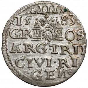 Stefan Batory, Trojak Ryga 1583