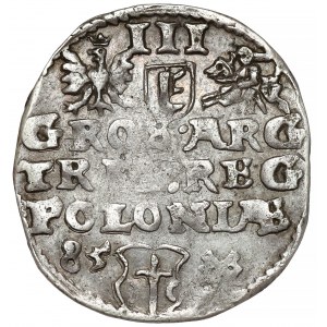 Stefan Batory, Trojak Poznań 1585 - PO i mała głowa - rzadki