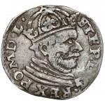 Stefan Batory, Trojak Poznań 1585 - PO i mała głowa - rzadki