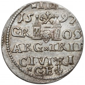 Zygmunt III Waza, Trojak Ryga 1597