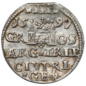 Zygmunt III Waza, Trojak Ryga 1597