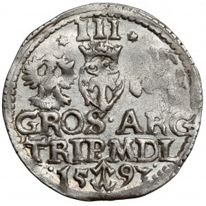 Zygmunt III Waza, Trojak Wilno 1593 - Dyla