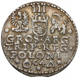 Zygmunt III Waza, Trojak Malbork 1594