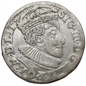 Zygmunt III Waza, Trojak Olkusz 1590 ID - Przegonia