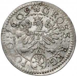 Zygmunt III Waza, Grosz Kraków 1609 - Lewart