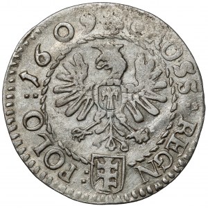Zygmunt III Waza, Grosz Kraków 1609 - REGN - b.rzadki