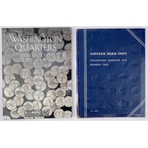 USA, 10 centów - 1/4 dolara 1941-2002 - zestaw (88szt)