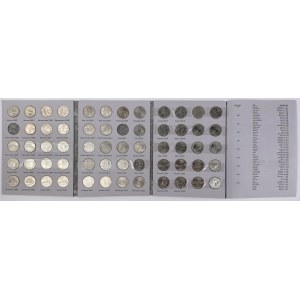 USA, 10 centów - 1/4 dolara 1941-2002 - zestaw (88szt)
