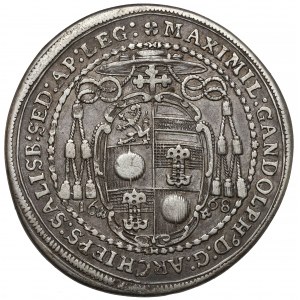Austria, Max Gandolf von Kuenburg, 1/2 talara 1668, Salzburg
