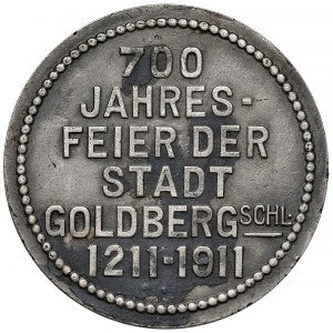 Śląsk, Złotoryja (Goldberg Schl.), Medal na 700-lecia miasta 1211-1911