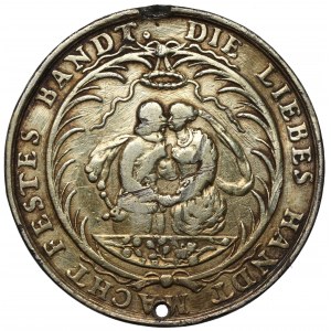Śląsk, Wrocław, Medal zaślubinowy bez daty (XVIIw.)