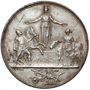 Śląsk, Oleśnica, Medal Patriotyczne Stowarzyszenie Gospodarcze 1884