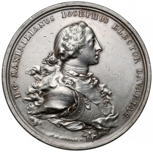 Medal zaślubinowy Maksymiliana Józefa i Marii Anny - córki Augusta III (1759)