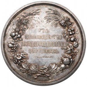 Rosja, Medal bez daty (XIXw.) - Wystawa Wiejskiego Wyposażenia