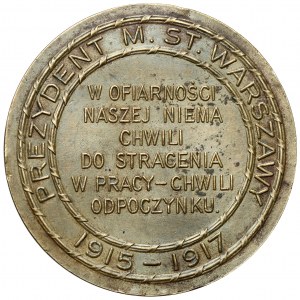 Medal, Książę Zdzisław Lubomirski 1917