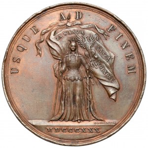 Medal, 50. rocznica Powstania Listopadowego 1880 (Malinowski)