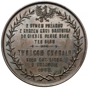 Medal, Kornel Ujejski i Józef Nikorowicz 1893