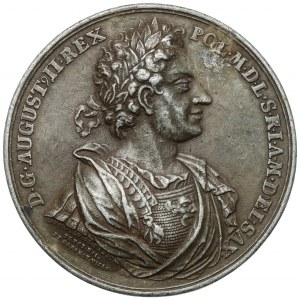 August II Mocny, KOPIA Medalu 1704 - SVSTI NENDO