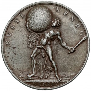 August II Mocny, KOPIA Medalu 1704 - SVSTI NENDO