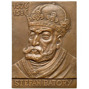 Plakieta MW (92x68) Stefan Batory - bardzo rzadka