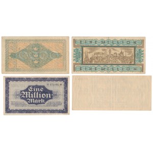 Niemcy, zestaw notgeldów 1923 (4szt)