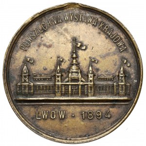 Medal, Powszechna Wystawa Krajowa, Lwów 1894