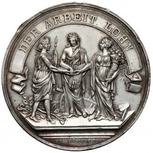 Śląsk, Wrocław, Medal Śląska Wystawa Ogrodnictwa 1878