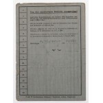 Niemcy, Mannheim, Kenkarte 1946 - dla właściciela Kinoteatru