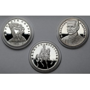Mały Tryptyk 100.000 złotych 1990 - komplet (3szt)