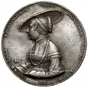Medal, Anna Rechlinger von Haldenberg 1529 - ODLEW